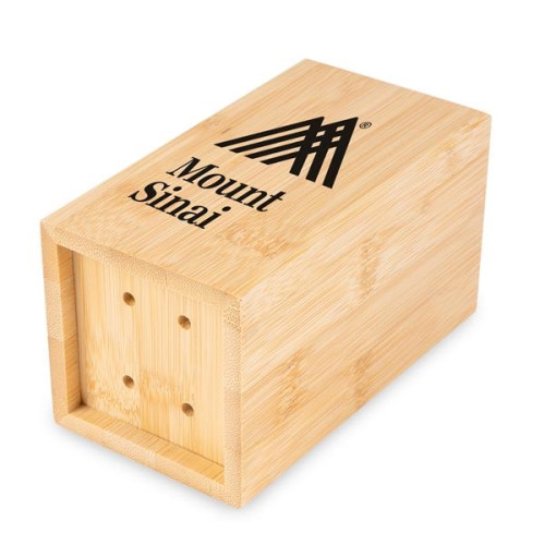 Eco-Friendly Bamboo Kitchen Utensil Holder