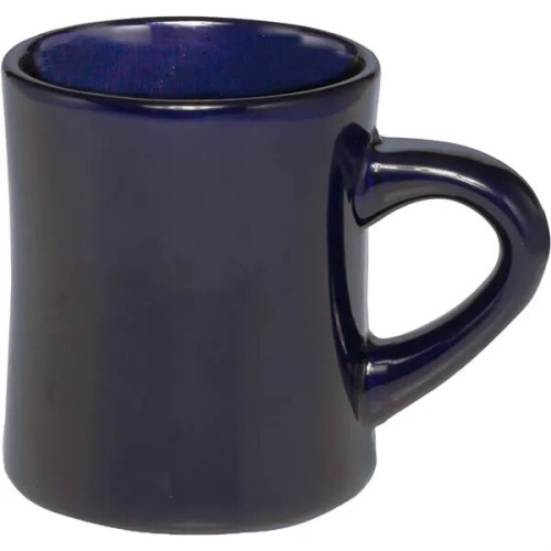 12 oz. Thick curved Ceramic Diner Mugs w/ Custom Logo