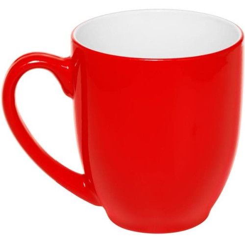 16 oz. Flourescent Bistro Two Tone Coffee Mugs