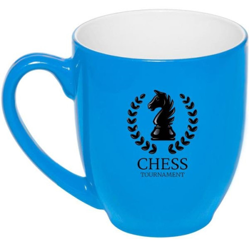 16 oz. Flourescent Bistro Two Tone Coffee Mugs
