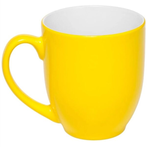 16 oz. Flourescent Bistro Two Tone Coffee Mugs