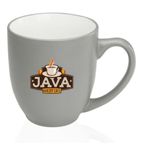 16 oz. Bistro Two Tone ceramic Coffee Mugs