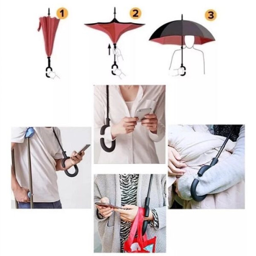 49" Full Color Inverted Umbrella