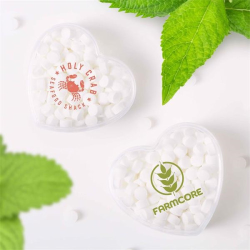 Heart Shaped Mint Container