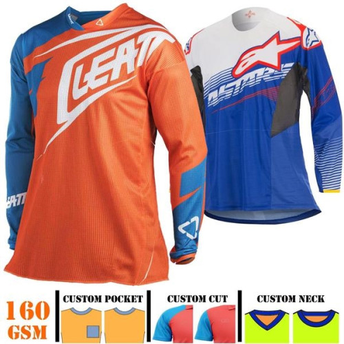 Men's 160 GSM Birdseye Mesh Sublimation Long Sleeve T-Shirt