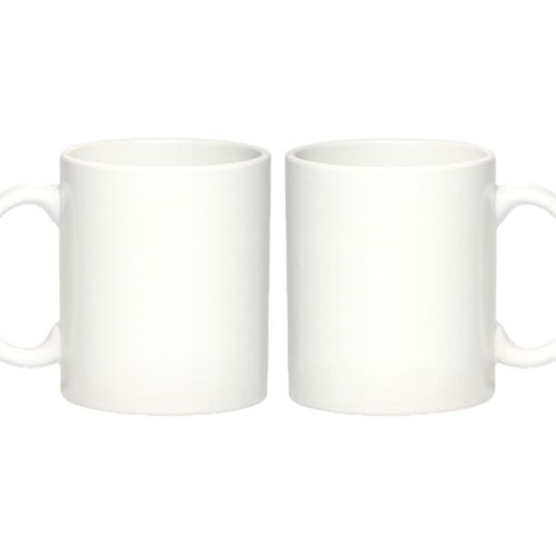 11 oz. Full Color Glossy Custom Photo Ceramic Mugs