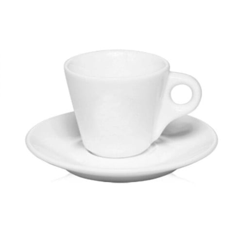 2.75 oz. Espresso Porcelain Cups with Saucer Sets