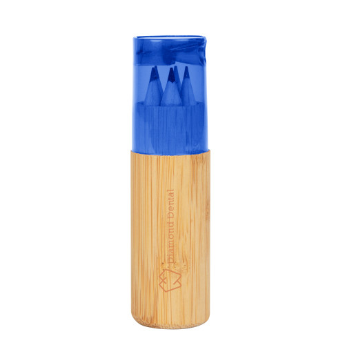 5-Piece Colored Pencil Set In Tube With Dual Sharpener