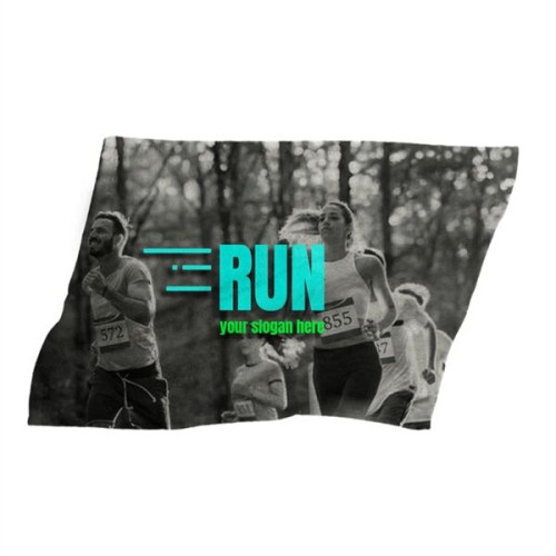 Sports Rally Towel w/ Full Bleed Custom Sublimation