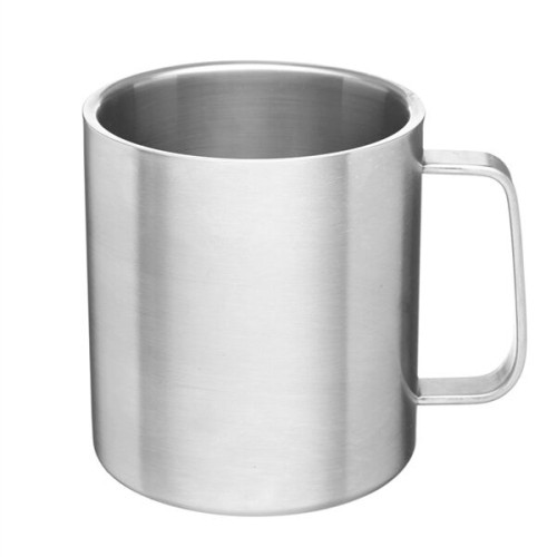 15 oz. Malva Stainless Steel Mugs With Handle