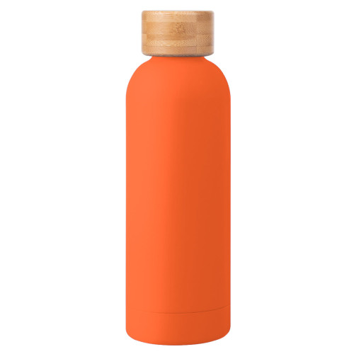 17 Oz. Blair Recycled Stainless Steel Bottle With Bamboo Lid
