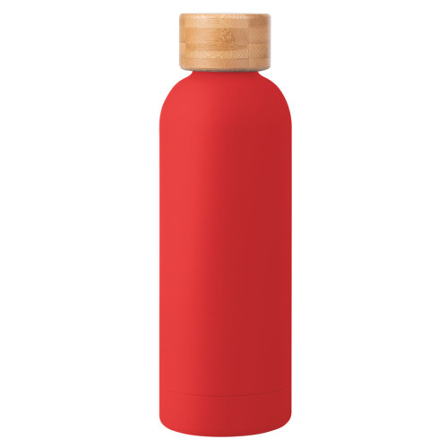 17 Oz. Blair Recycled Stainless Steel Bottle With Bamboo Lid