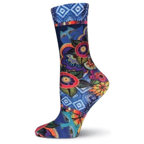 Below the calf sublimated full color crew socks, 200 needle