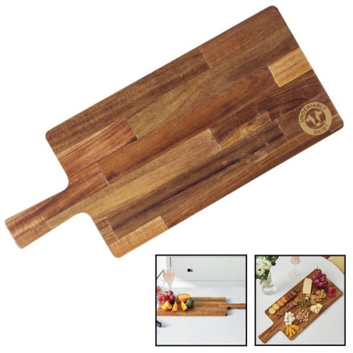 Acacia Wood Serving & Cutting Board Butcher Block