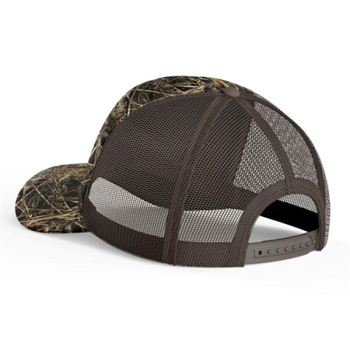 238 GSM 5 panel baseball mesh twill Hat camo Trucker Caps