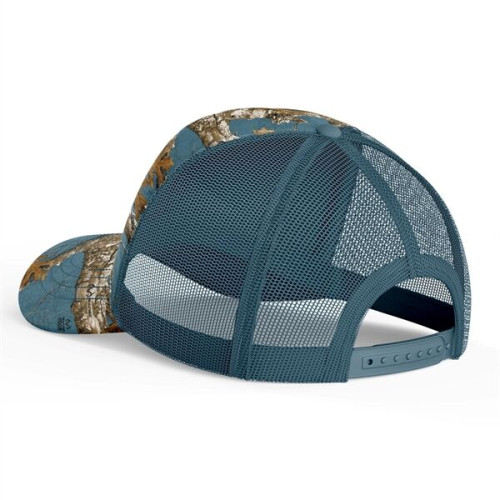 238 GSM 5 panel baseball mesh twill Hat camo Trucker Caps