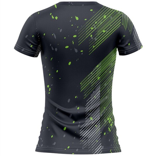 Women's 180 GSM Spandex MilkSilk Short Sleeve V-Neck T-Shirt