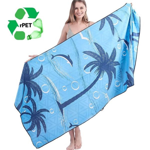 20"x 30" Eco-friendly rPET Sublimated Microfiber Velour Gym