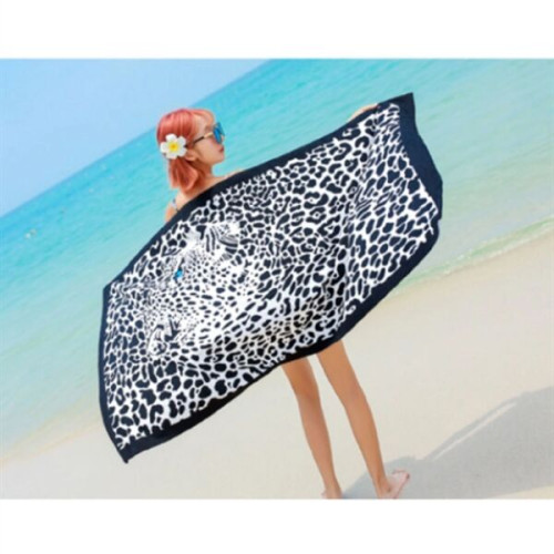 40"x 75" Eco-friendly rPET Sublimated Microfiber Sand Proof 