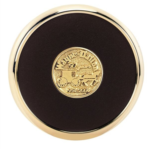 JAFFA® Round Brass Coaster