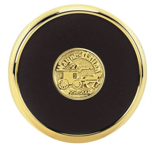 JAFFA® Round Brass Coaster