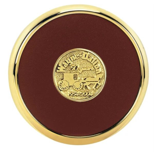 JAFFA® Round Brass Coaster