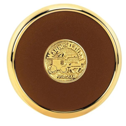 JAFFA® Round Brass Coaster