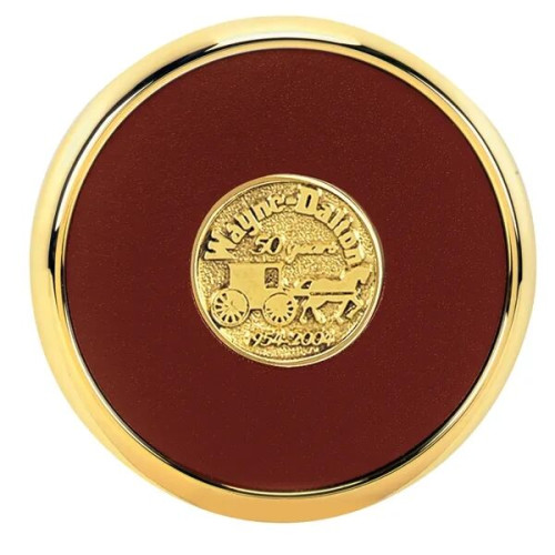 JAFFA® Round Brass Coaster