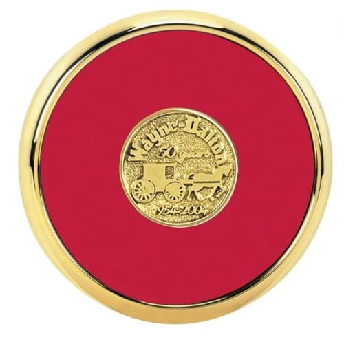 JAFFA® Round Brass Coaster