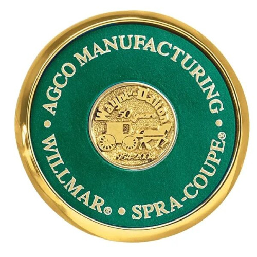 JAFFA® Round Brass Coaster