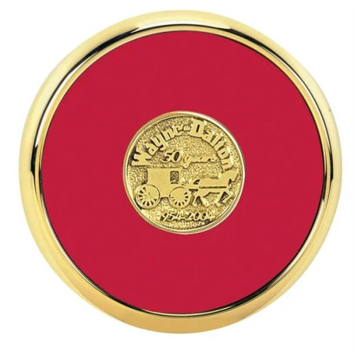 JAFFA® Round Brass Coaster