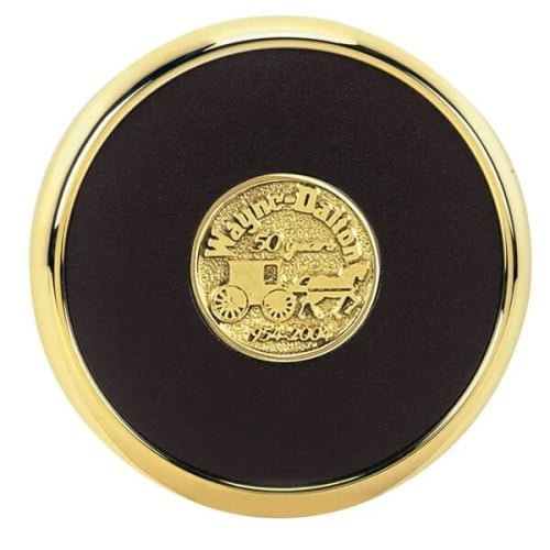 JAFFA® Round Brass Coaster