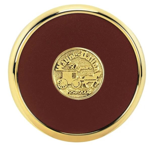 JAFFA® Round Brass Coaster