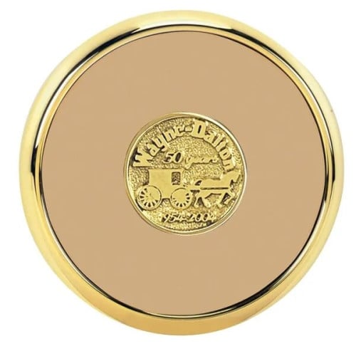 JAFFA® Round Brass Coaster