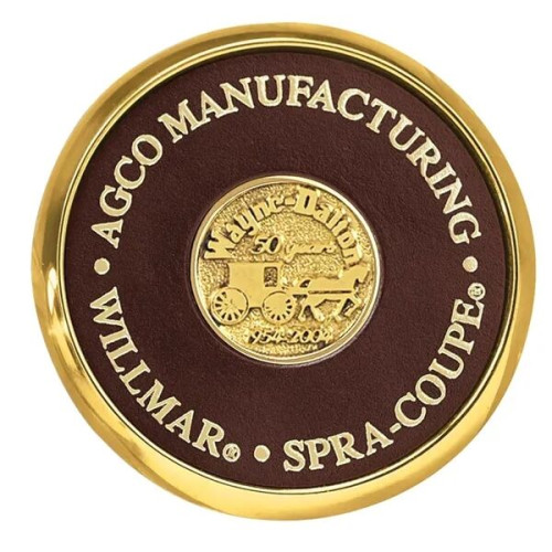 JAFFA® Round Brass Coaster