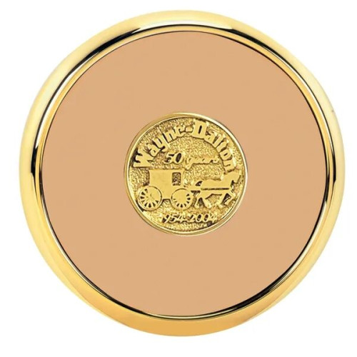 JAFFA® Round Brass Coaster