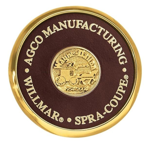 JAFFA® Round Brass Coaster