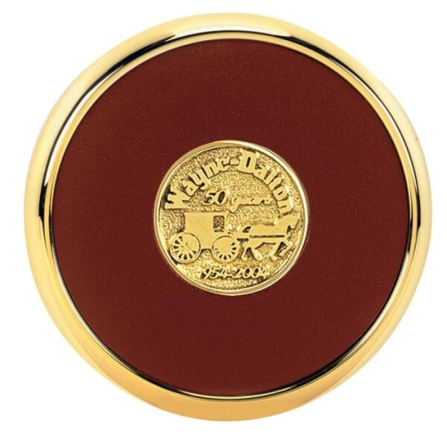 JAFFA® Round Brass Coaster