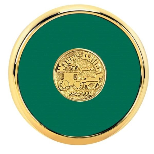 JAFFA® Round Brass Coaster