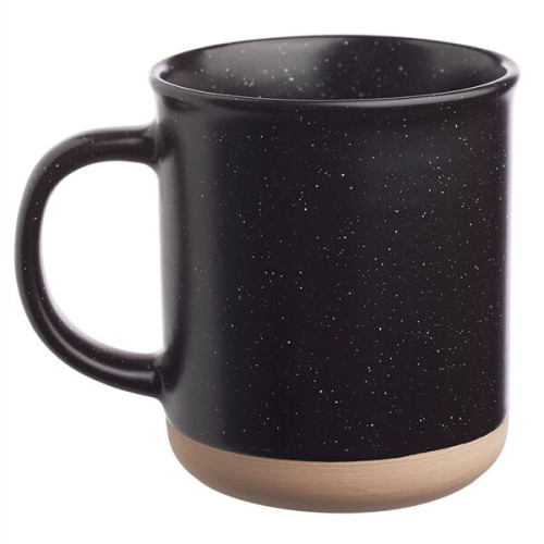 13.5 oz. Aurora Speckled Clay Coffee Mug