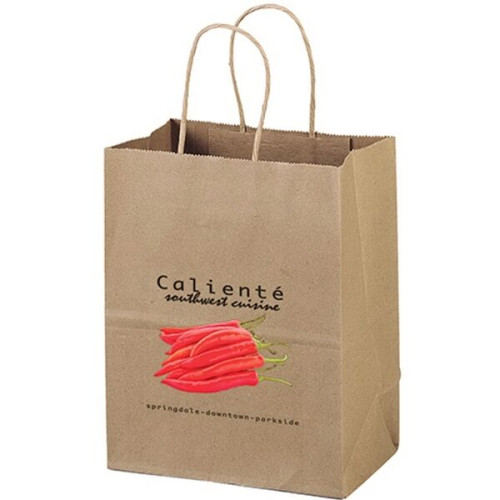 Eco Mini - Kraft-Brown Shopper - Chromatic