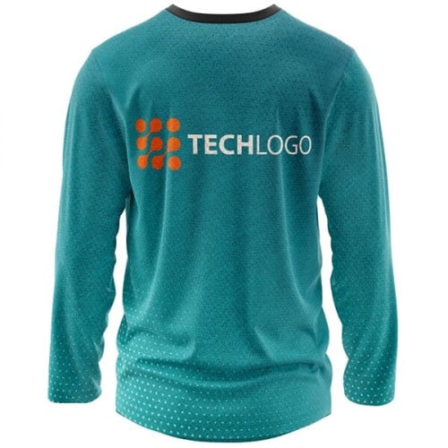 Unisex 150 GSM Interlock Long Sleeve Sublimation T-Shirt