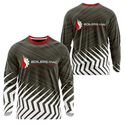 Unisex 150 GSM Interlock Long Sleeve Sublimation T-Shirt