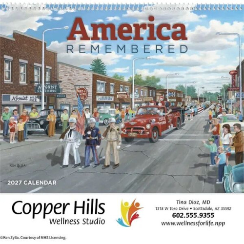 Products America Remembered Appointment Calendar - Spiral