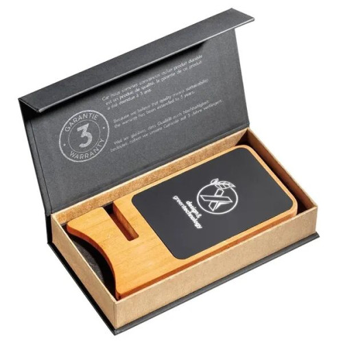 SCX Innovative Design™ Bamboo 10W Wireless Charger