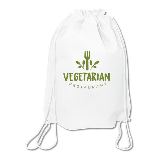 NW Drawstring Backpack with Gusset