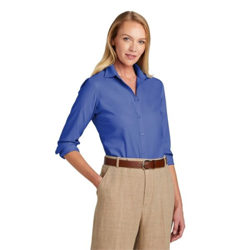 Brooks Brothers Women's Wrinkle-Free Stretch Nailhead Shirt