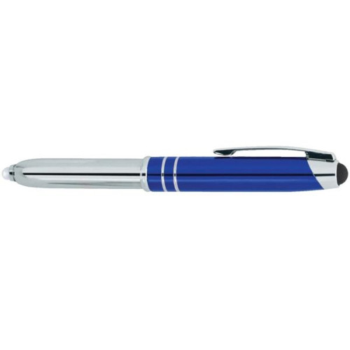 Flashlight LED Metal Stylus Pen
