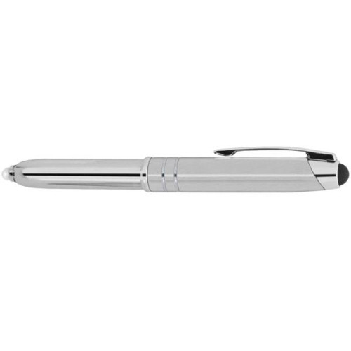 Flashlight LED Metal Stylus Pen