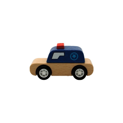 Wooden Police Car